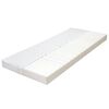 vidaXL Madrac sa 7 zona 90 x 200 cm od PU pjene 10 cm H2 H3