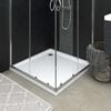 vidaXL Tu&scaron; kade 90 x 90 x 4 cm ABS
