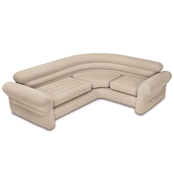 Intex kutna sofa/kauč na napuhavanje 257 x 203 x 76 cm 68575NP
