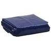 vidaXL Cerada 650g / m&sup2; Plava &Oslash; 2,4 m Platno s PVC premazom
