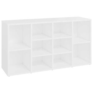 vidaXL Klupa za cipele bijela 103 x 30 x 55 cm od konstruiranog drva