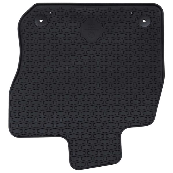 vidaXL Auto tepih 4 pcs Crna odgovara za VW GOLF VIII MHEV 2020- Guma