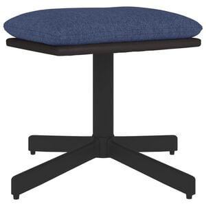 vidaXL Tabure plavi 60x60x36 cm od tkanine i umjetne kože