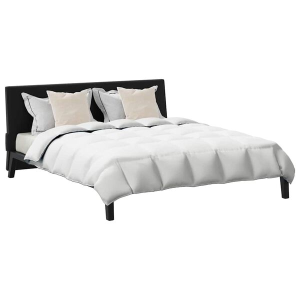 vidaXL Zimska pokrivača s jastukom 3 pcs Bijelo Perje