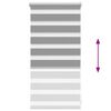 Rolo sive zavjese sa zebrastim linijama 40 x 100 cm