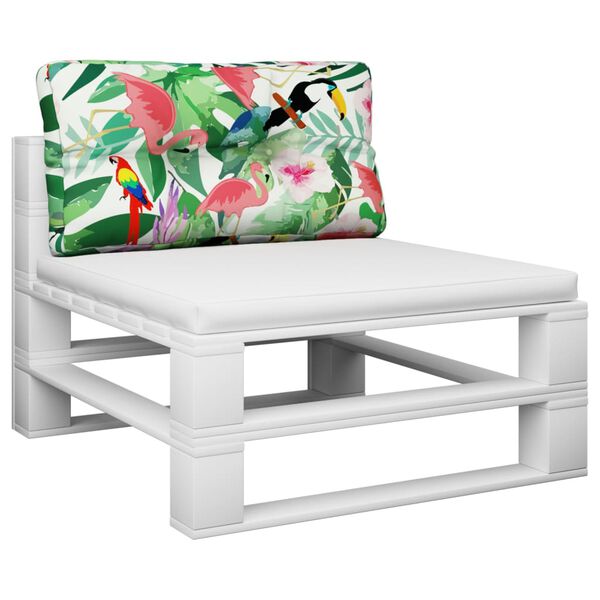 vidaXL Jastuk za palete vi&scaron;ebojni 70 x 40 x 12 cm od tkanine