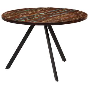 vidaXL Blagovaonski stol 110 x 75 cm od masivnog obnovljenog drva