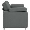 vidaXL Sofa Tamno siva 160 x 77 x 82 cm tkanina
