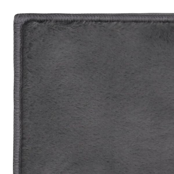 vidaXL Tepih od umjetnog zečjeg krzna 180 x 270 cm antracit