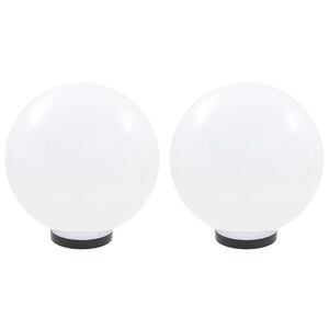 vidaXL LED kuglasta svjetiljka 2 kom 30 cm PMMA