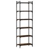 vidaXL Regal za knjige sa 6 razina boja hrasta 60 x 30 x 188 cm drveni