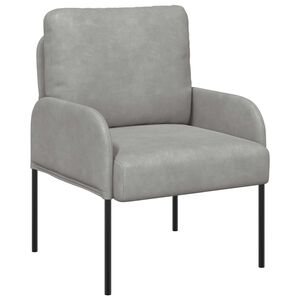 vidaXL Sofe s jastukom 55cm Svijetlo siva &Scaron;perploča