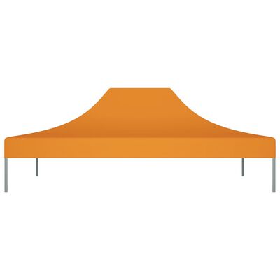 vidaXL Krov za šator za zabave 4 x 3 m narančasti 270 g/m²