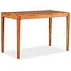 vidaXL Blagovaonski stol od masivnog drva 118 x 60 x 76 cm