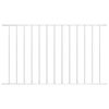 vidaXL Ogradni panel od čelika s praškastim premazom 1,63x1,25 m Bijeli