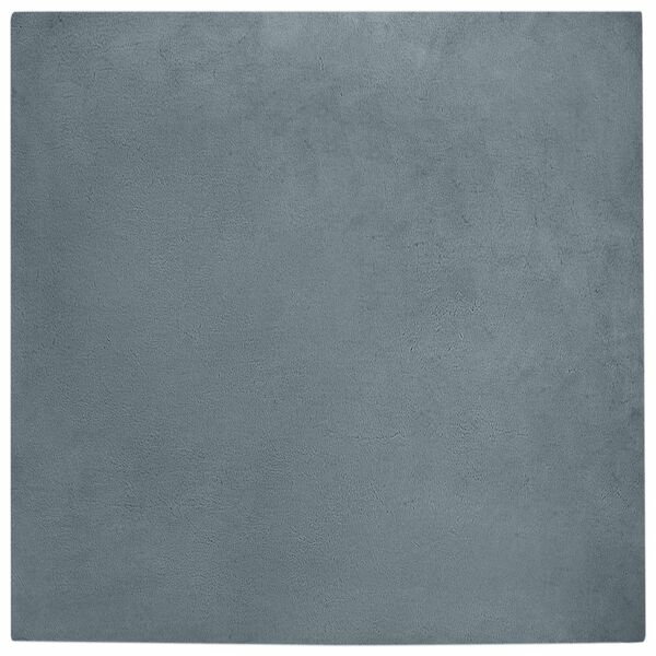 vidaXL Faux Rabbit Fur Rug Olite Antracit 160 x 160 cm Poliester