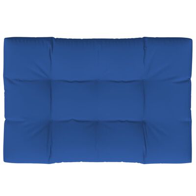 vidaXL Jastuk za palete kraljevsko plavi 120 x 80 x 12 cm od tkanine