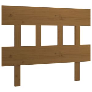 vidaXL Uzglavlje za krevet boja meda 93,5 x 3 x 81 cm masivna borovina