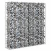 vidaXL Gabionski zid s poklopcima od pocinčanog čelika 80 x 20 x 100 cm