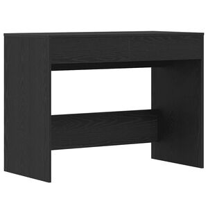 vidaXL Radni stol Crni hrast 101x50x76,5 cm Konstruirano drvo