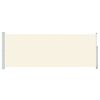 vidaXL Uvlačiva bočna tenda za terasu 180 x 500 cm krem