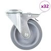 vidaXL Okretni kotačići s otvorom za vijke 32 kom 100 mm