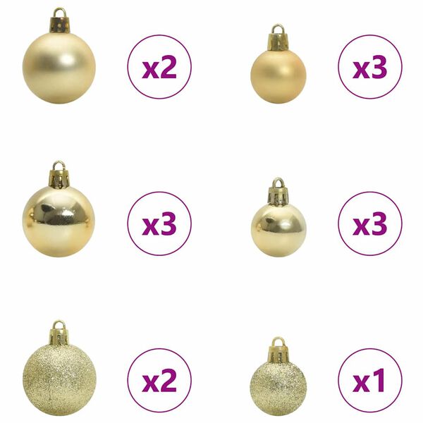 vidaXL Umjetno božićno drvce s nogom Zelena 150 cm PVC i čelik