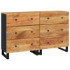 vidaXL Komode 2 kom 60 x 33 x 75 cm od masivnog bagremovog drva