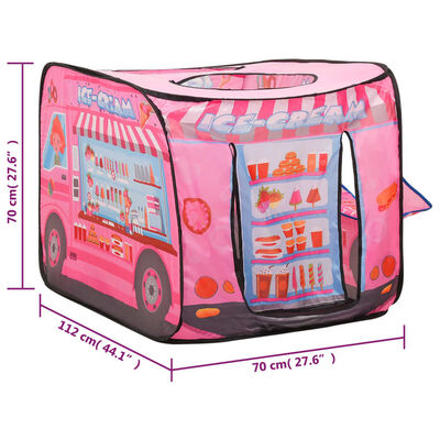 vidaXL Dječji šator za igru ružičasti 70 x 112 x 70 cm
