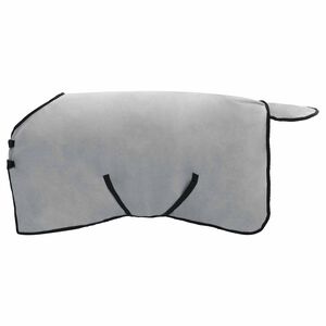 vidaXL Pokrivač za konje Cjela svijetlo siva i roza 75 cm