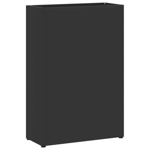 vidaXL Stalak za ki&scaron;obran Crna 28 x 12 x 41 cm Čelik
