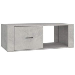 vidaXL Stolić za kavu boja betona 100x50,5x35 cm konstruirano drvo