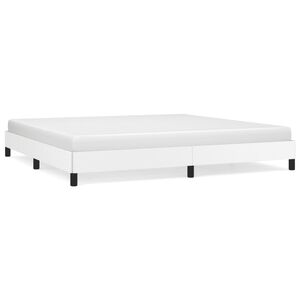 vidaXL Okvir za krevet bijela 200x200 cm od umjetne kože
