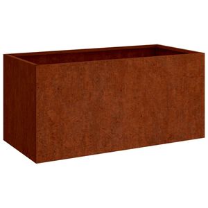 vidaXL Sadilica 62x30x29 cm od čelika COR-TEN