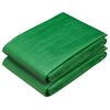 vidaXL Cerada s rupama 2 kom. Zelena 1,5 x 20 m 260 gsm PE