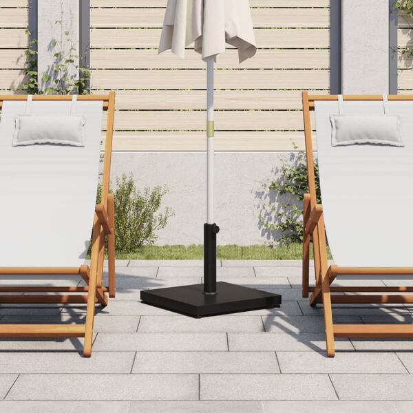 vidaXL Baza suncobrana za stupove Ø 32/38/48 mm 18 kg četvrtasta