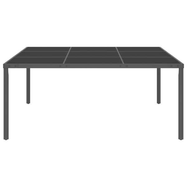 vidaXL 13-dijelni vrtni blagovaonski set čelični