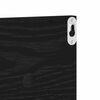 vidaXL Police na zidu s policom 4 pcs Crni hrast 80 x 11,5 x 18 cm