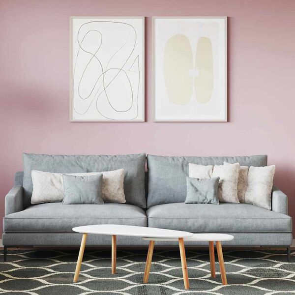 vidaXL Boja za zidove Ružičasta 16,5 x 16,5 x 15,9 cm Zidni otisak