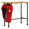 vidaXL Barski stol u obliku traktora crveno-smeđi 55x120x107 cm drveni