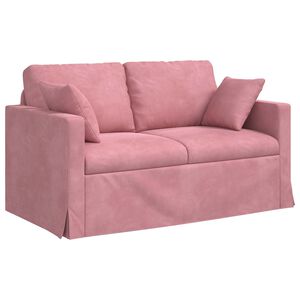 vidaXL Sofa Ružičasta 138 x 78 x 80 cm Bar&scaron;un