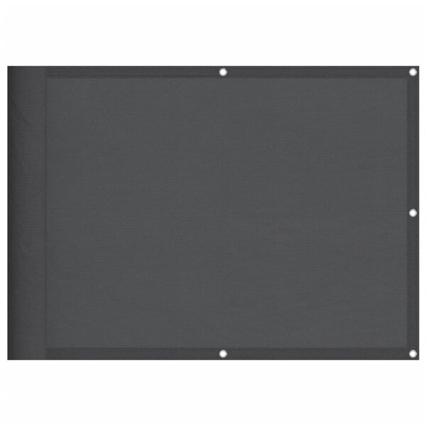 vidaXL Balkonski zaslon antracit 75 x 700 cm 100 % poliester Oxford
