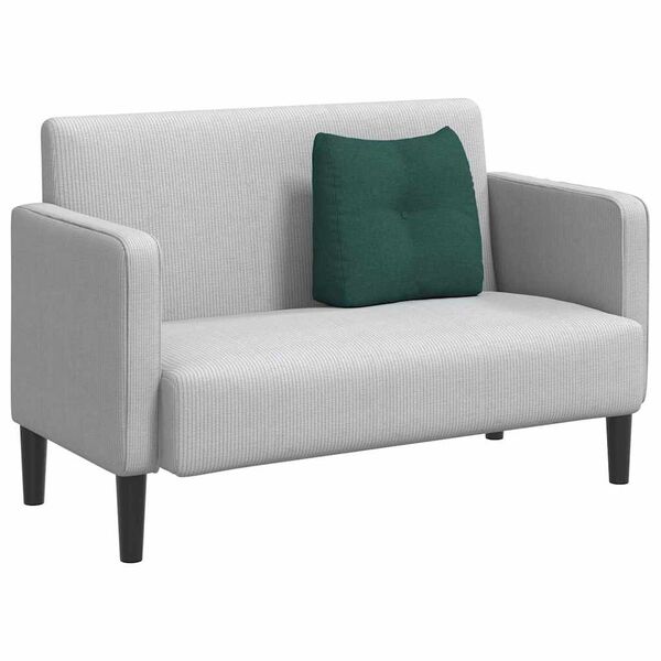 vidaXL Jastuk za leđa Tamnozelena 45 x 24 x 50 cm tkanina