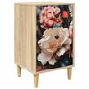 vidaXL Noćni ormar BORNE Hrast sonoma 36 x 33 x 60 cm