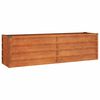 vidaXL Povi&scaron;ena vrtna gredica boja hrđe 160 x 40 x 45 cm čelik COR-TEN