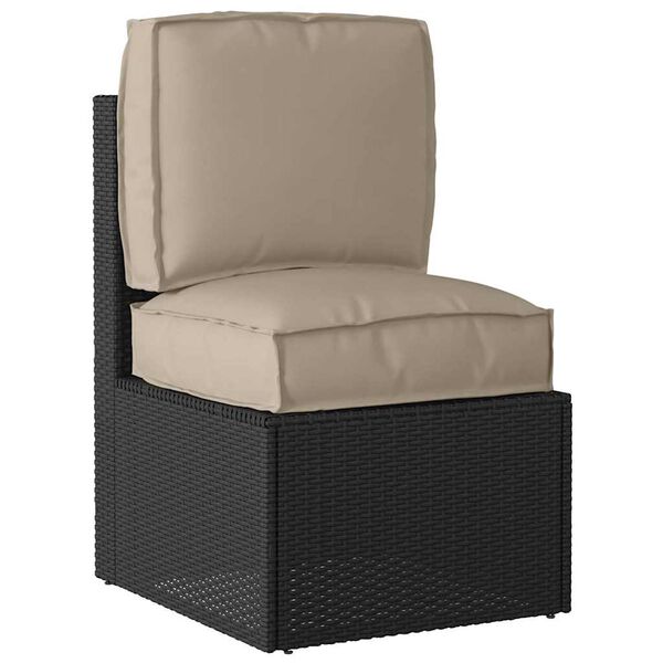 vidaXL Set jastučića za palete 2 pcs Sivo-smeđa Oxford tkanina