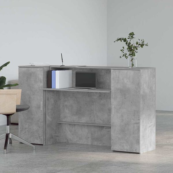 vidaXL Recepcijski stol 180x50x103,5 cm konstruiranog drva
