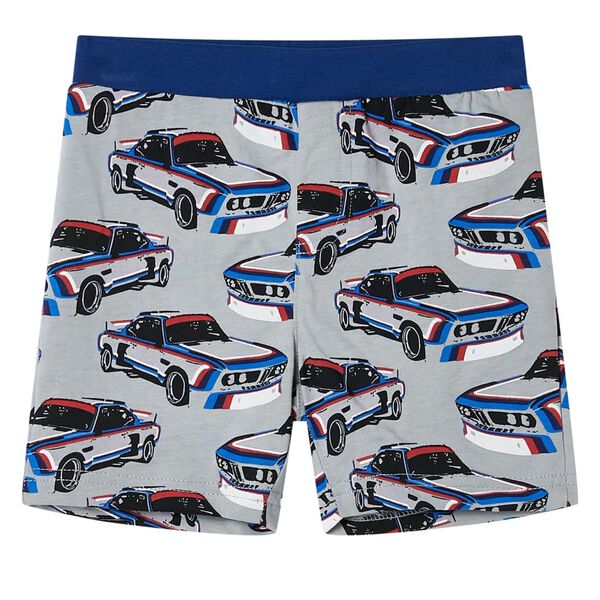 Dječja pidžama s kratkim rukavima siva 116