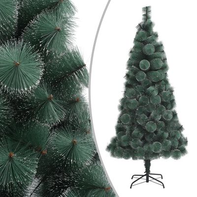 vidaXL Umjetno božićno drvce sa stalkom zeleno 210 cm PET