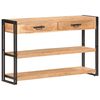 vidaXL Komoda od masivnog bagremovog drva 120 x 30 x 75 cm